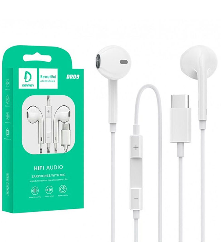 DENMEN HIGH AUDIOEARPHONES WITH MIC DR09