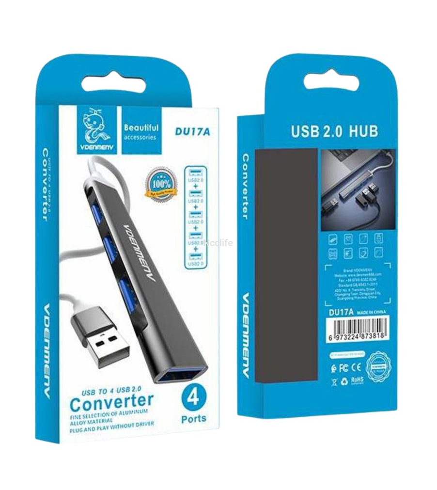 DENMEN USB-4USB 3.0 CONVERTER - DU17A