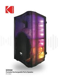 KODAK PARTY SPEAKER  -PWS-1822