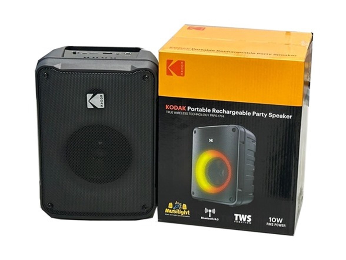 KODAK PORTABLE RECHARGEABLE SPEAKER - PRPS - 1774