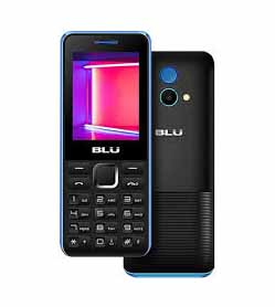 BLU TANK II T196 DUAL SIM BLACK BLUE MOBILE PHONE