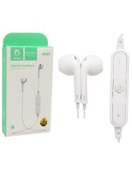 DEMEN DR02 UNIVERSAL WIRE CONTROL EARPHONE-WHITE