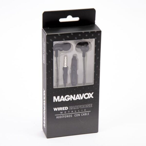 MAGNAVOX WIRED METAL EARBUDS - MHP4311/M0