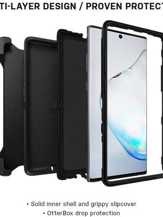 QUICK SAND OTTER BOX CLIP CASE FOR SAMSUNG NOTE10