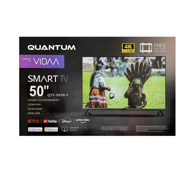 QUANTUM 50" UHD VIDDA Smart TV With Bluetooth
